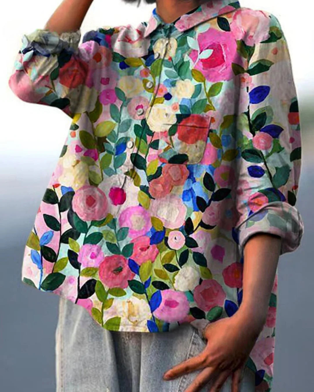 FLORA™ | Blouse met bloemenprint