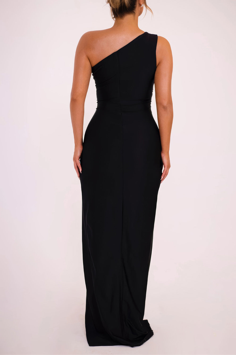 Elegant Asymmetrical Maxi Dress