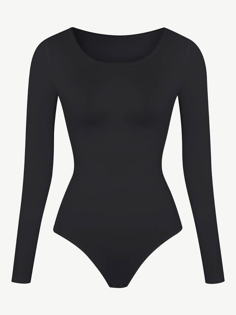 Sculpt™ | Correcting Seamless Bodysuit with Long Sleeves