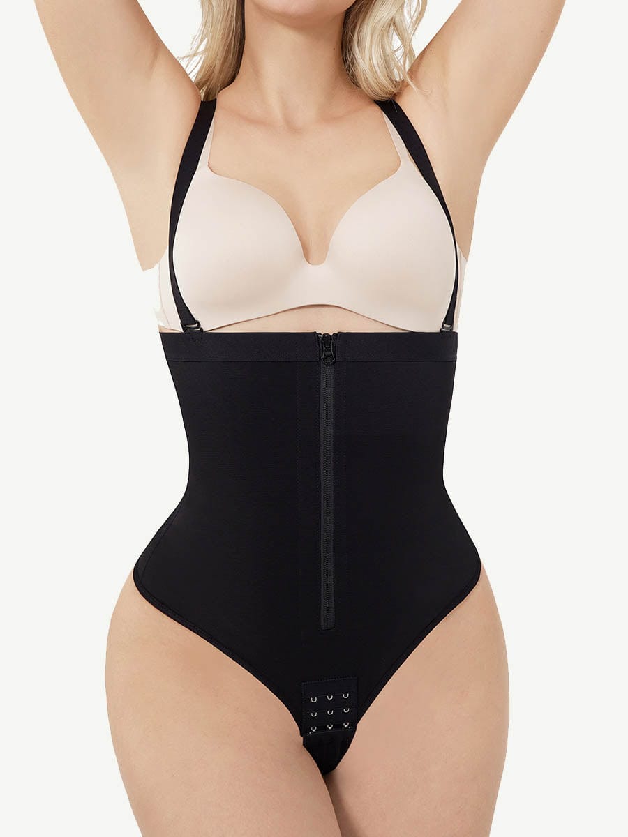 Sculpt™ | Correcting High-Waist Thong Body with Adjustable Straps