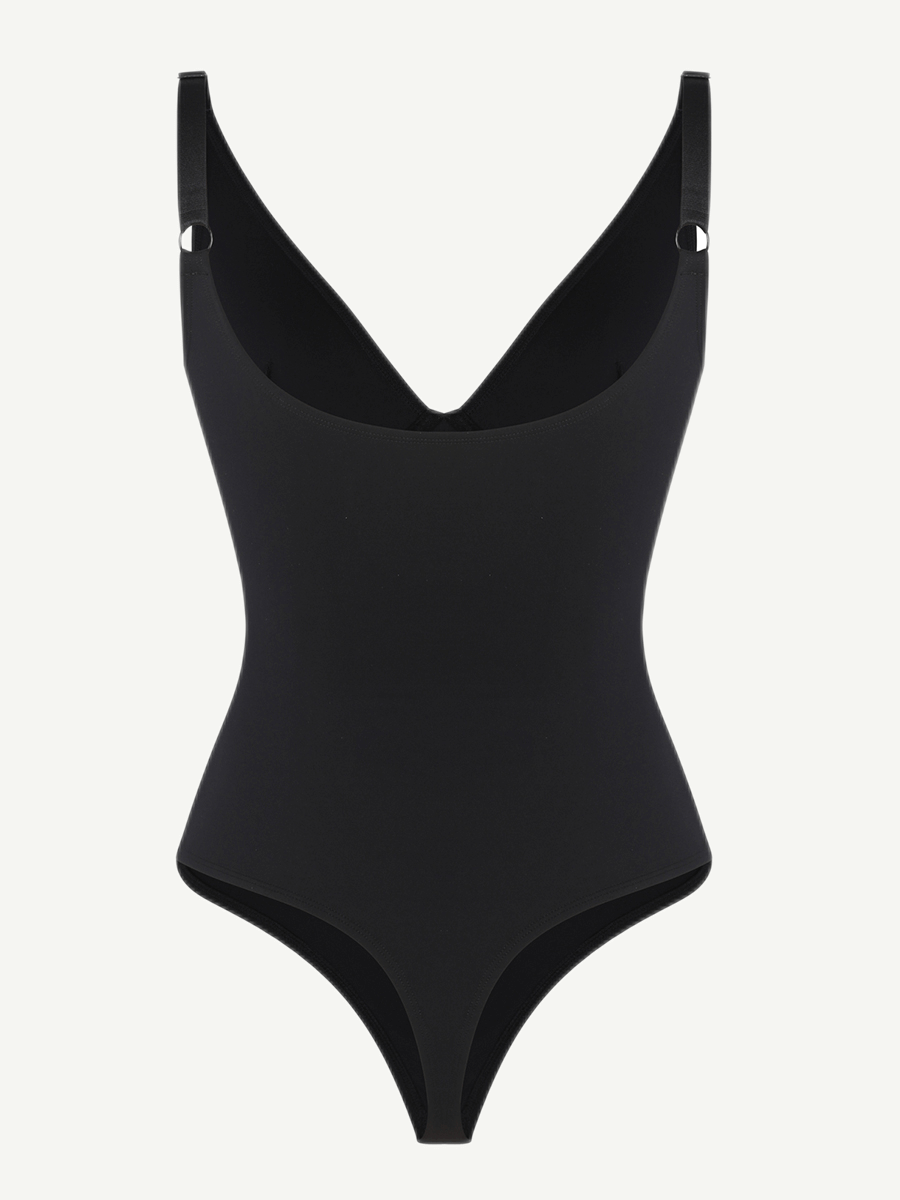 Sculpt™ | Correcting V-Neck Thong Body with Tummy Control