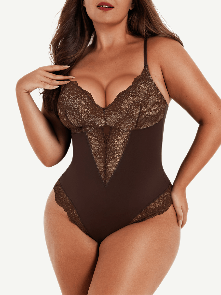 Sculpt™ | Correcting Refined Lace Bodysuit for Perfect Shaping