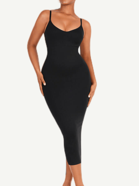 Sculpt™ | 360° Shapewear Dress with V-Neck