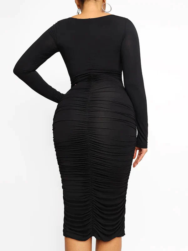 Sculpt™ | Elegant Shaping Dress with Ruffles