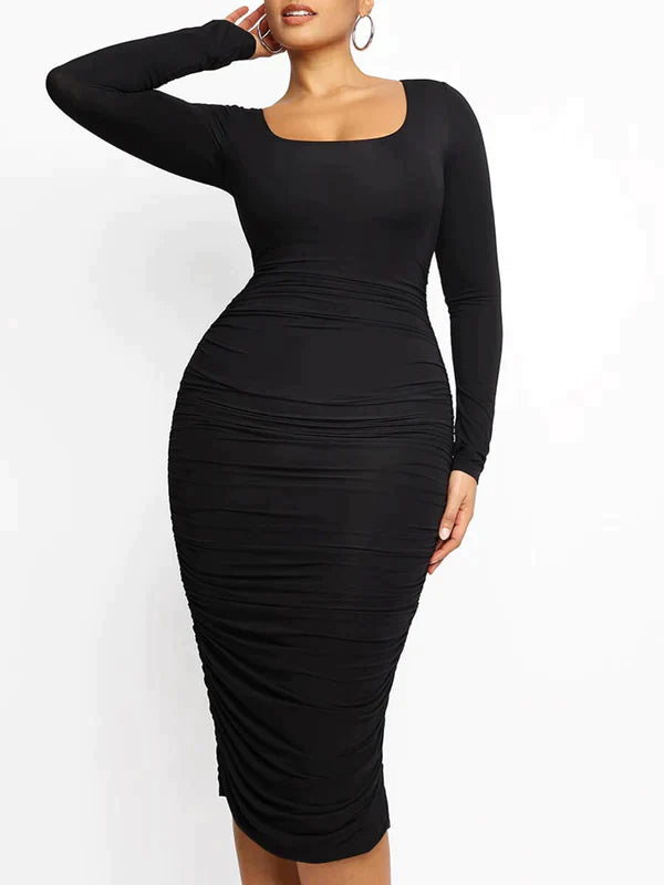 Sculpt™ | Elegant Shaping Dress with Ruffles