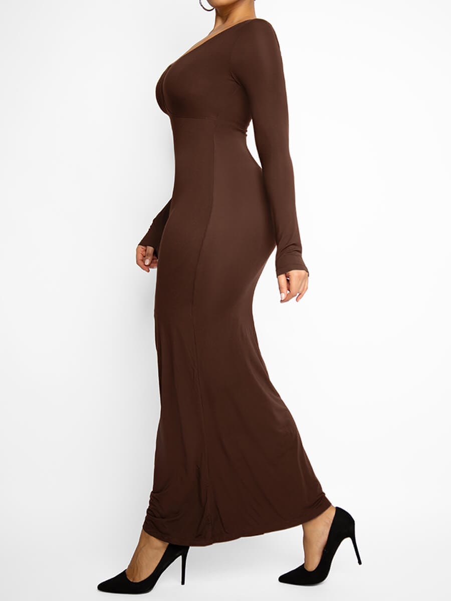 Sculpt™ | Elegant Maxi Dress with Shaping