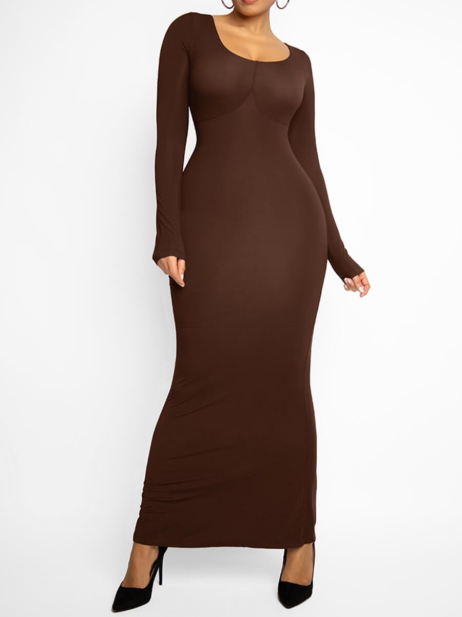 Sculpt™ | Elegant Maxi Dress with Shaping