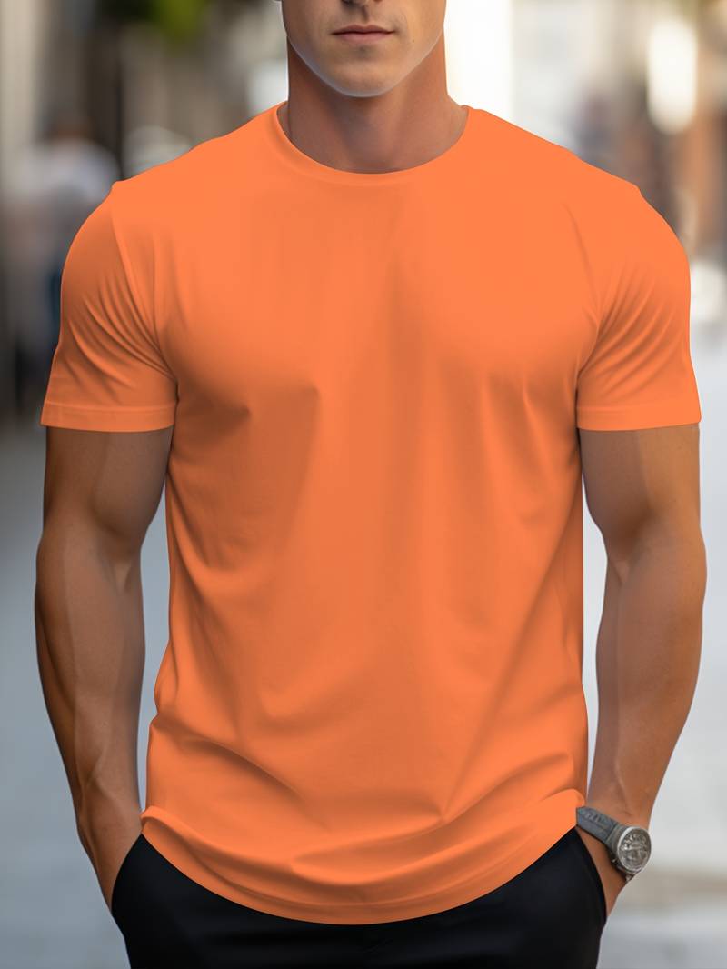 Slim fit T-shirt voor heren - Rike