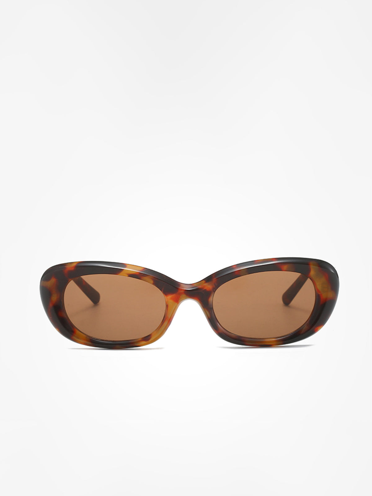 Tortoiseshell Rounded Sunglasses