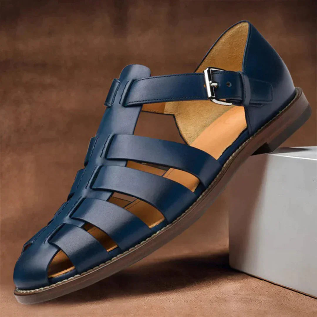 Leren zomersandalen voor heren - Galen