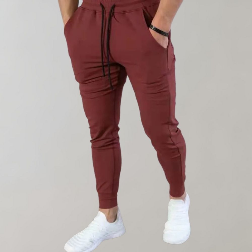 Slim fit joggingbroek voor heren