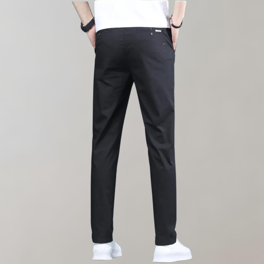 Stretch taille chino broek