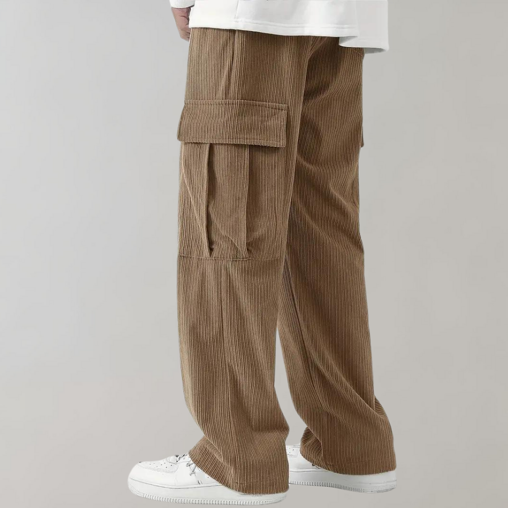 LIAM™ | CORDUROY CARGO BROEK