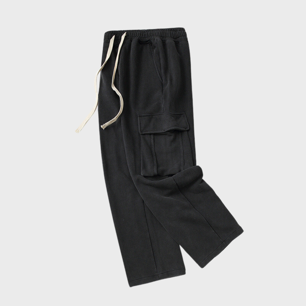 FELIX™ | CORDUROY CARGO BROEK MET TREKKOORD