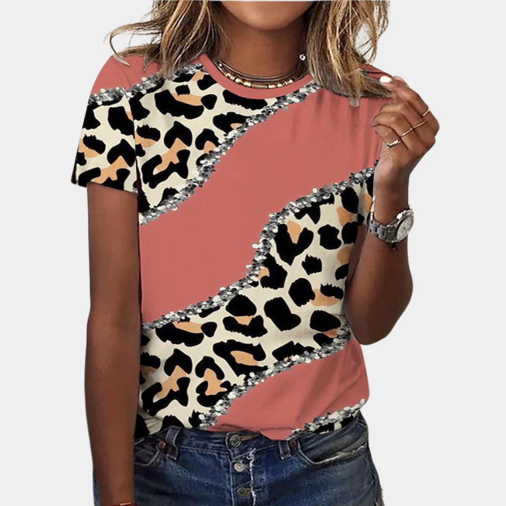 Florinda - Zomers Shirt voor Vrouwen met Frisse Look