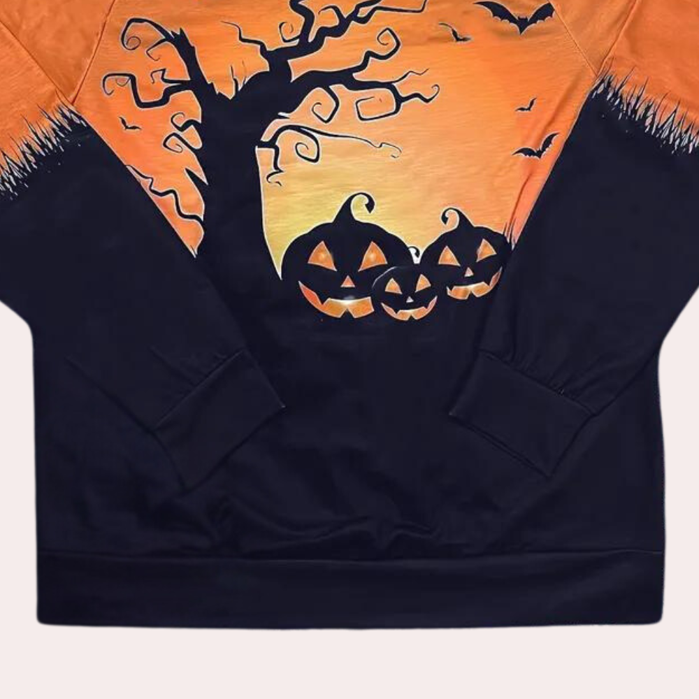 Elza - Stijlvol sweatshirt halloween voor dames