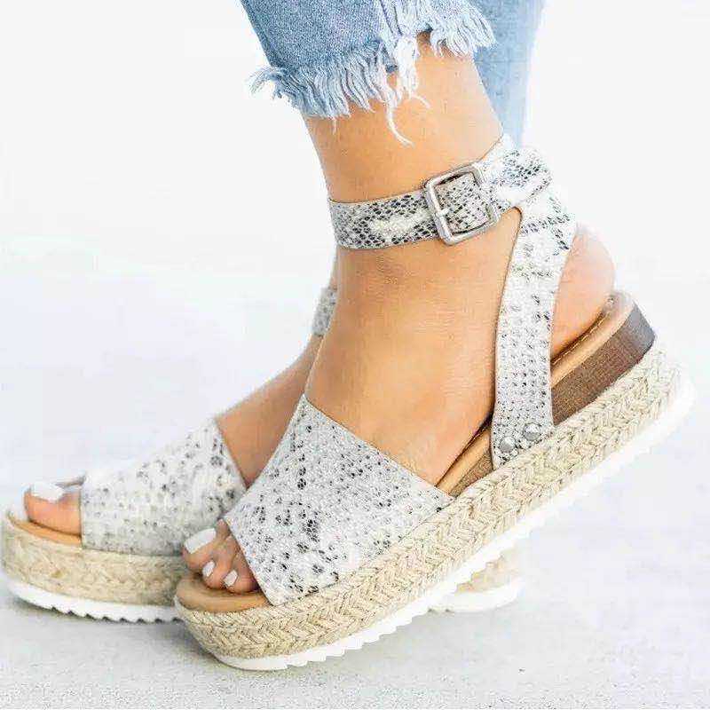 Zomerse sandalen voor dames - Jamia