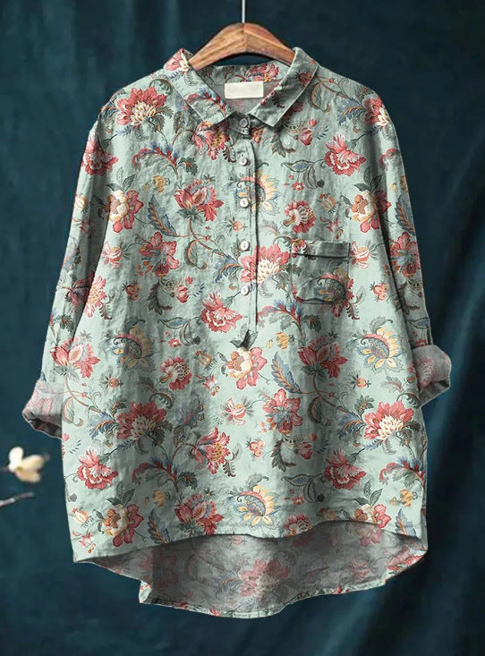 FLORA™ | Blouse met bloemenprint