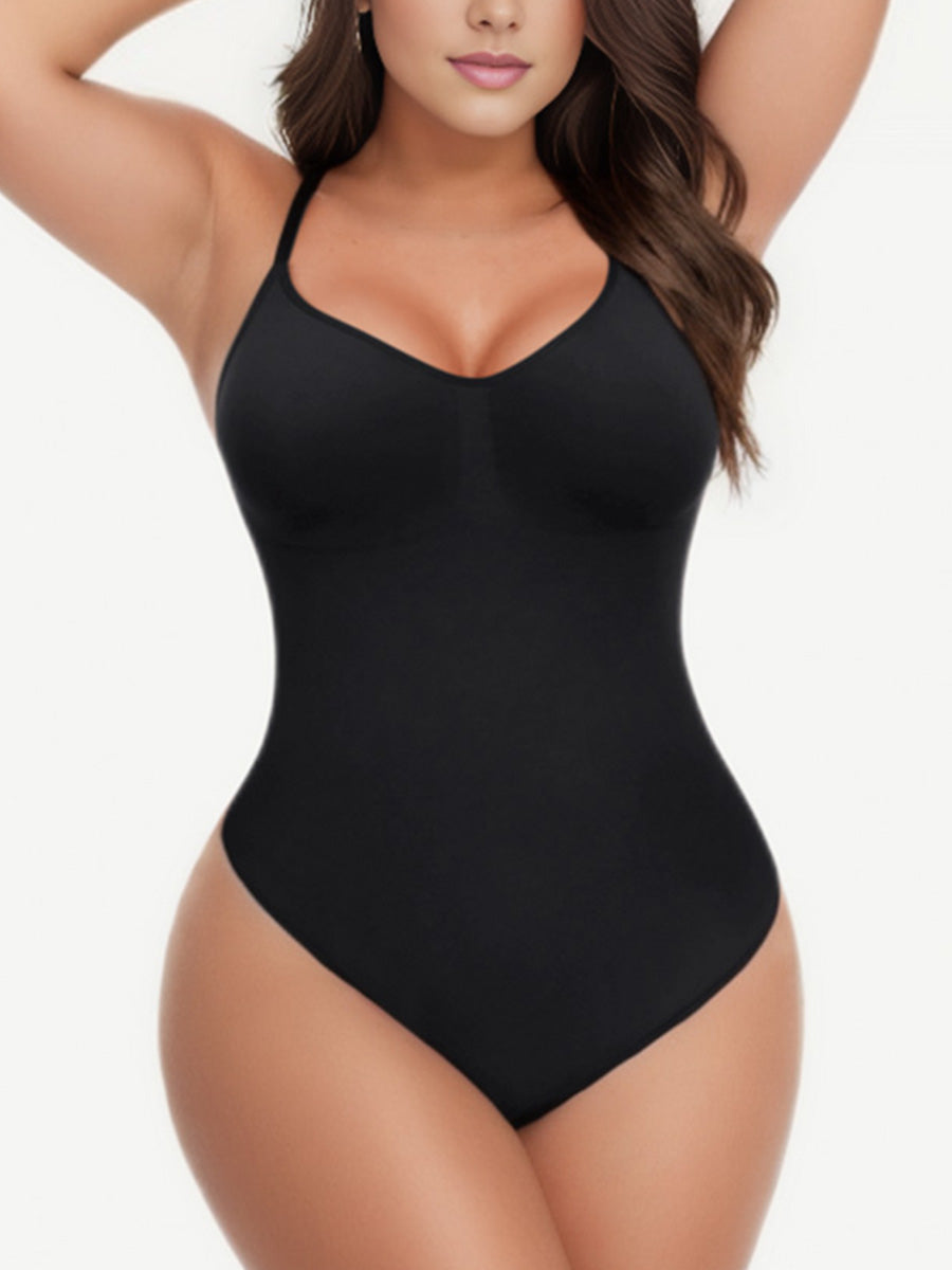 Sculpt™ | Correcting Seamless Body with Adjustable Straps and Thong Design