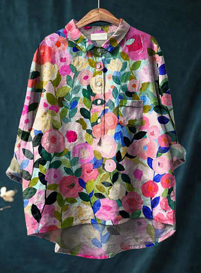 FLORA™ | Blouse met bloemenprint