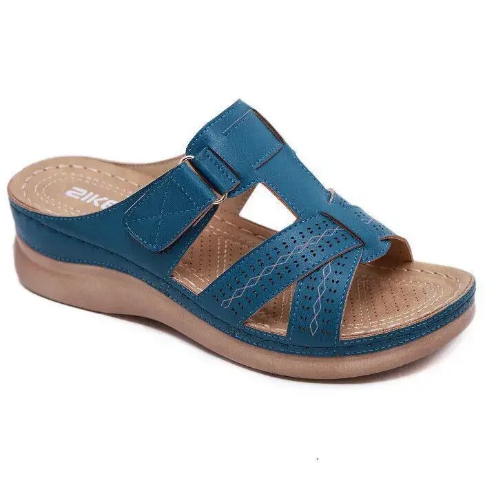 Leren sandalen -Steph