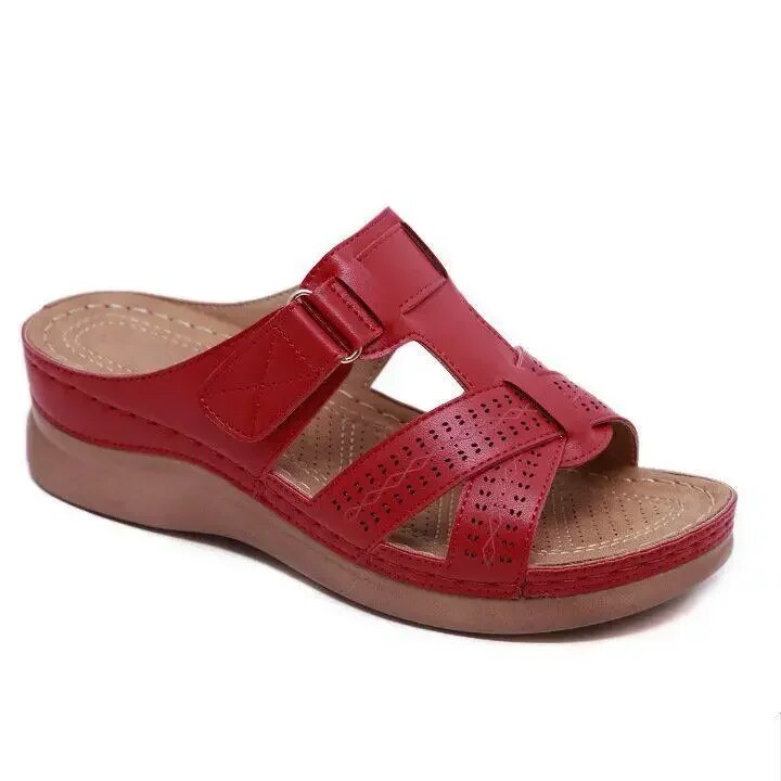 Leren sandalen -Steph