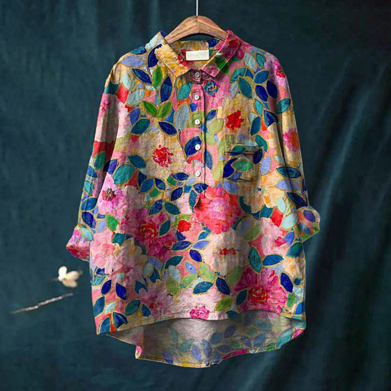 FLORA™ | Blouse met bloemenprint