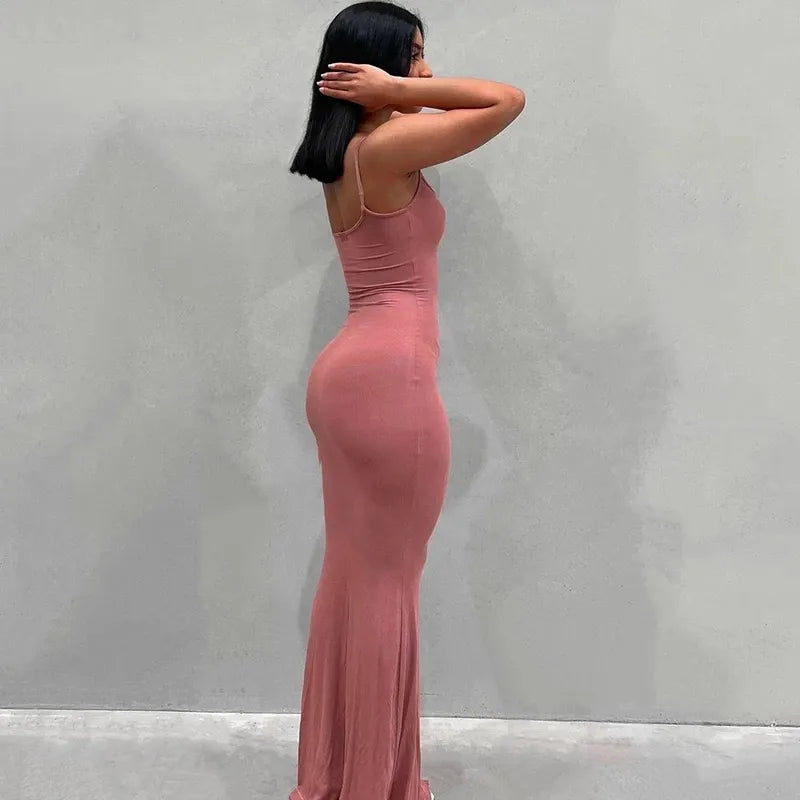 Elegance™ | Satin Dress Backless