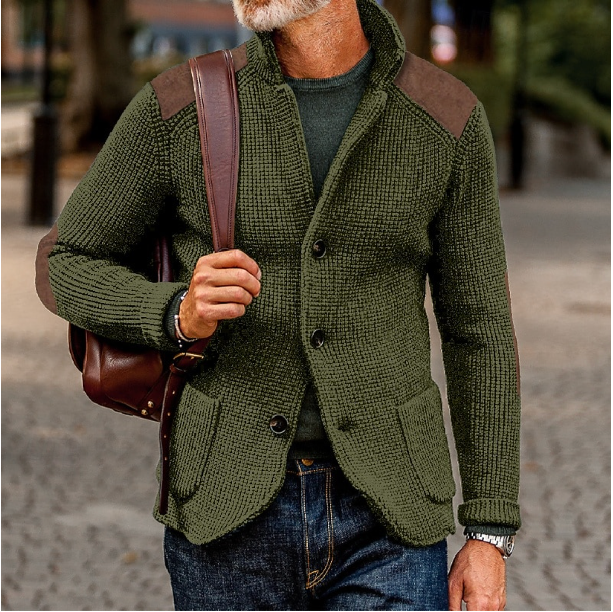 Edward™ | Herfst/Winter Cardigan Sweater