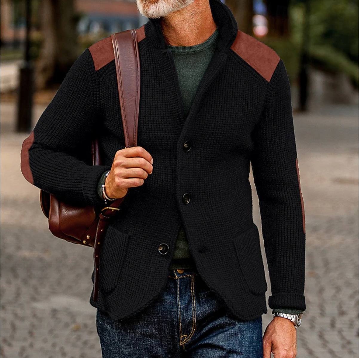 Edward™ | Herfst/Winter Cardigan Sweater