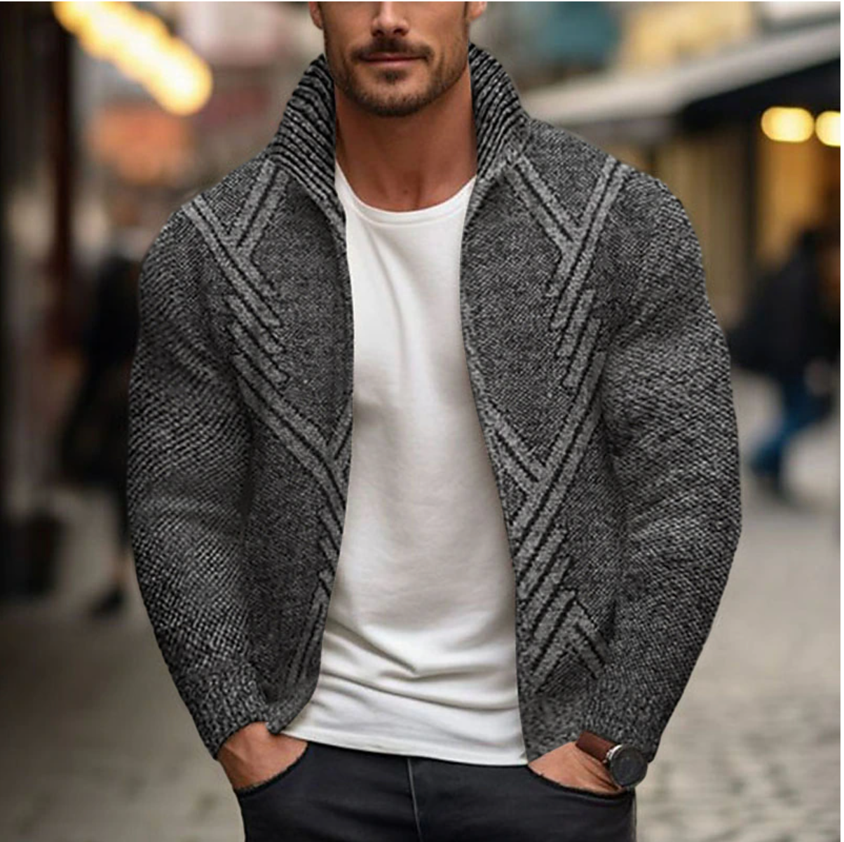 Patrick™ | Herfst/Winter Cardigan Sweater