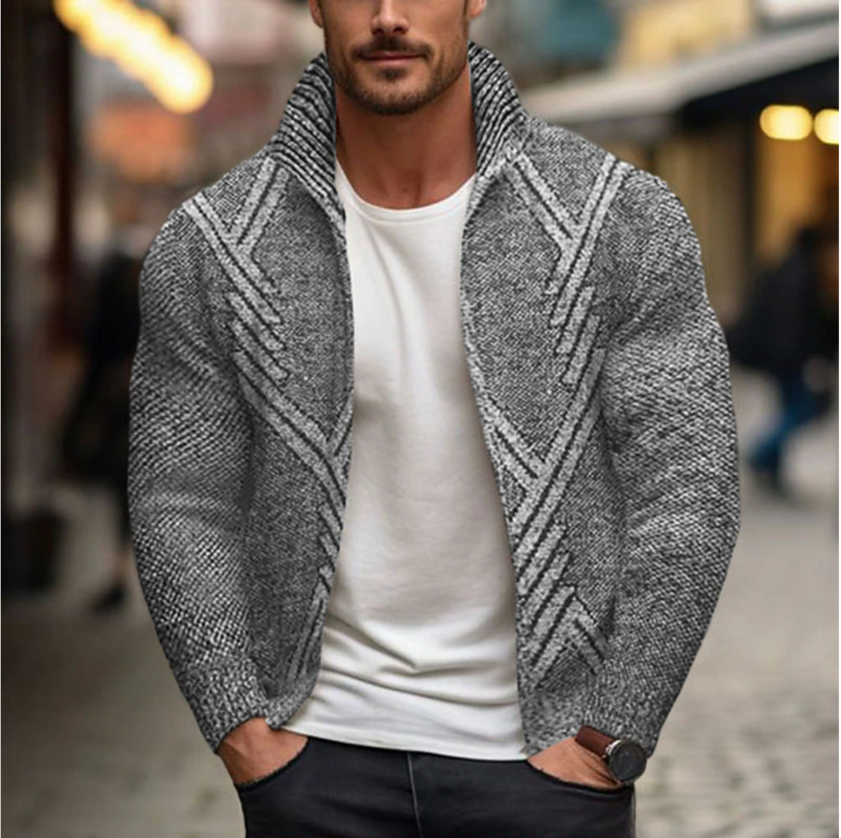 Patrick™ | Herfst/Winter Cardigan Sweater