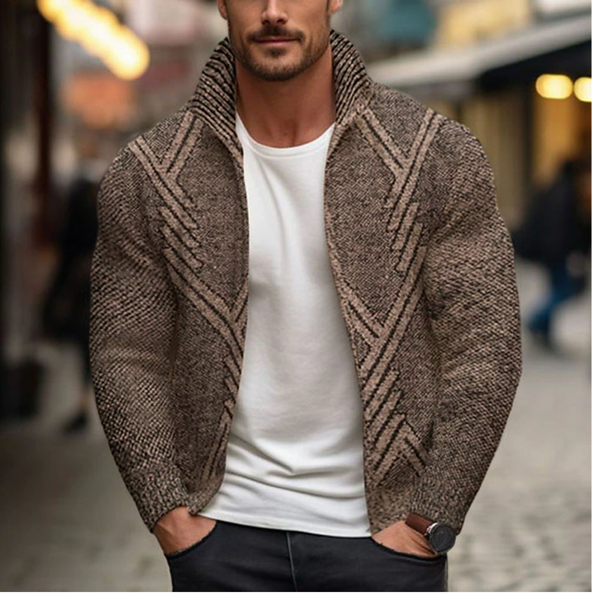 Patrick™ | Herfst/Winter Cardigan Sweater