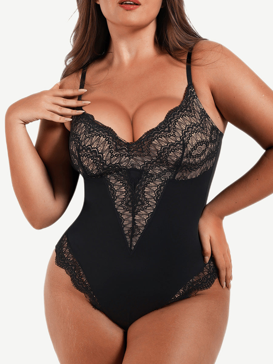 Sculpt™ | Correcting Refined Lace Bodysuit for Perfect Shaping