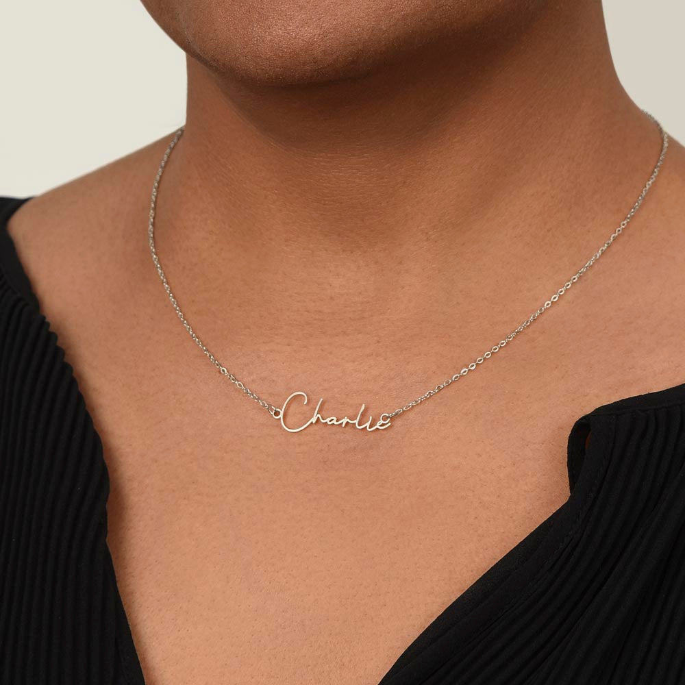 Exclusieve Naamketting | Gepersonaliseerd