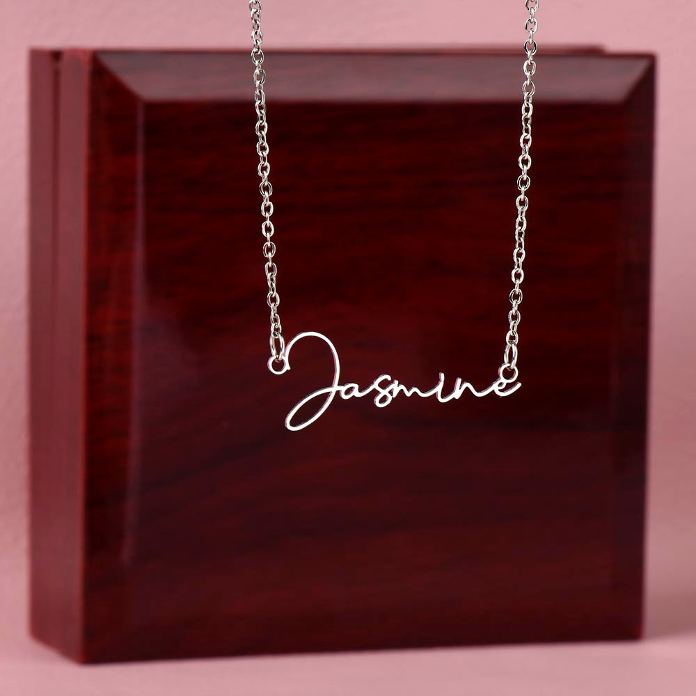 Exclusieve Naamketting | Gepersonaliseerd