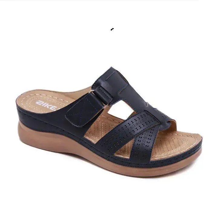 Leren sandalen -Steph