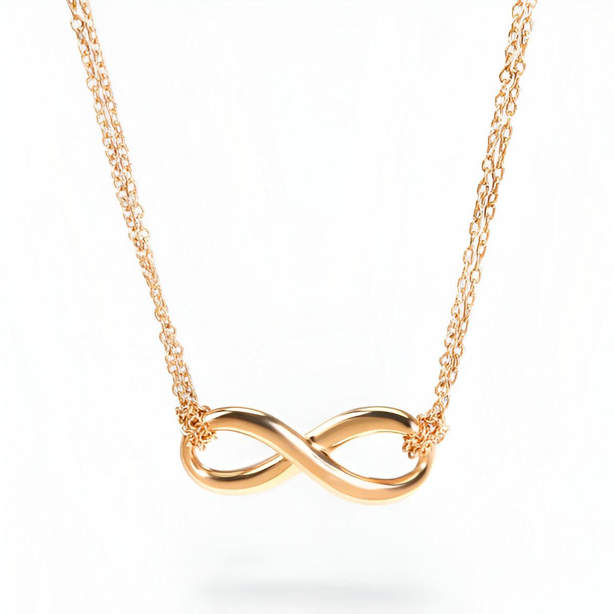 INFINITY - Ketting Halsketting - Verhoogt Je Feestjuwelen