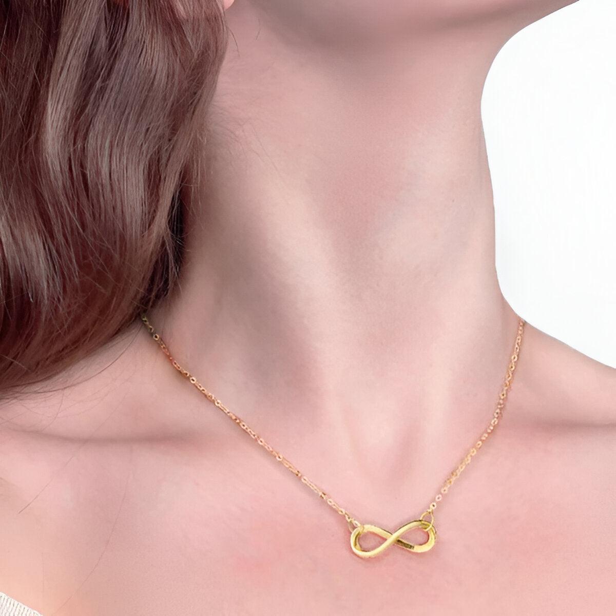 INFINITY - Ketting Halsketting - Verhoogt Je Feestjuwelen