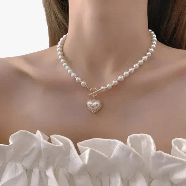 PEARL | Dames Clavicula Ketting - Perfect voor Stijlvolle Feestjuwelen