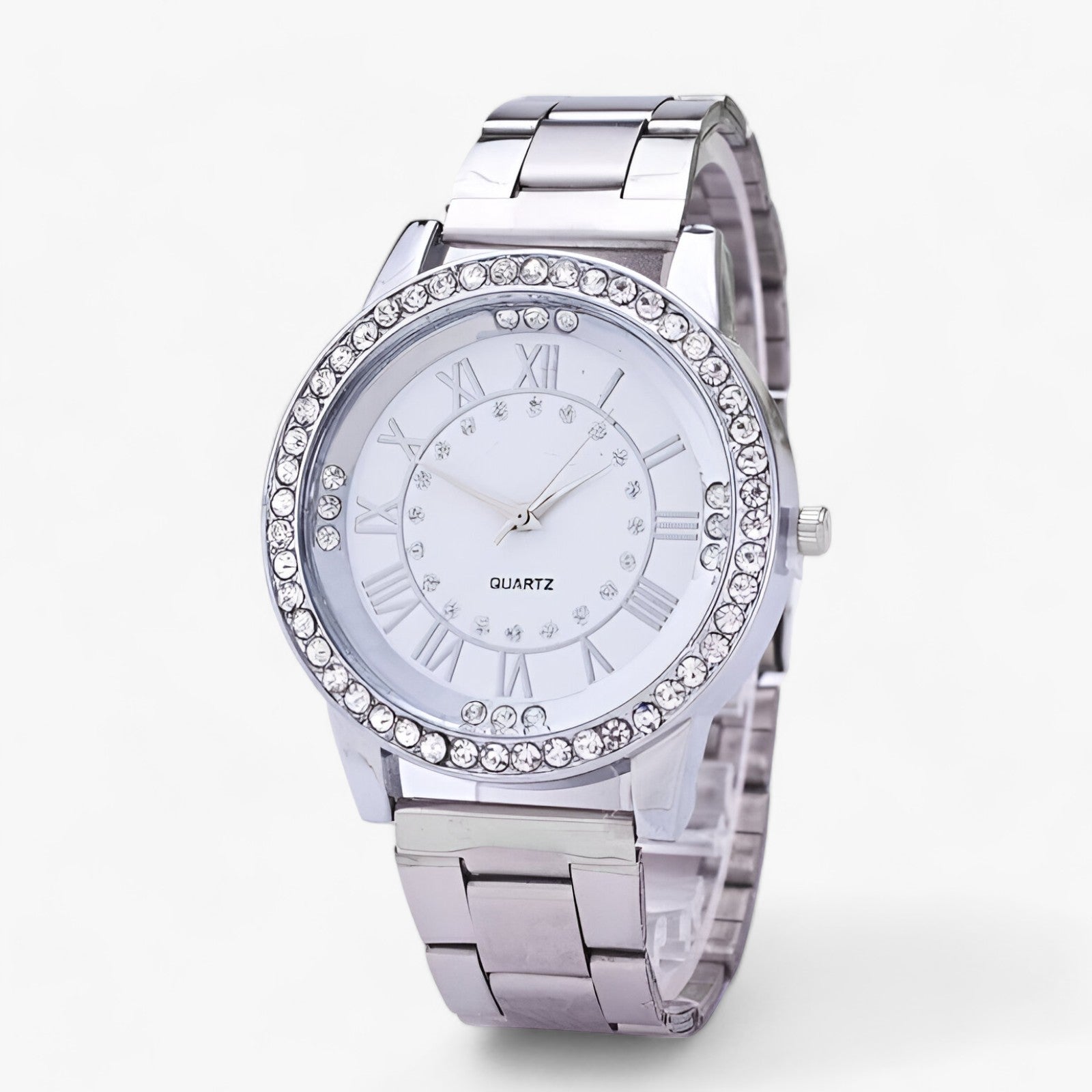 Diamante Glimmer | Horloge - Uniek Stralend Fonkelend