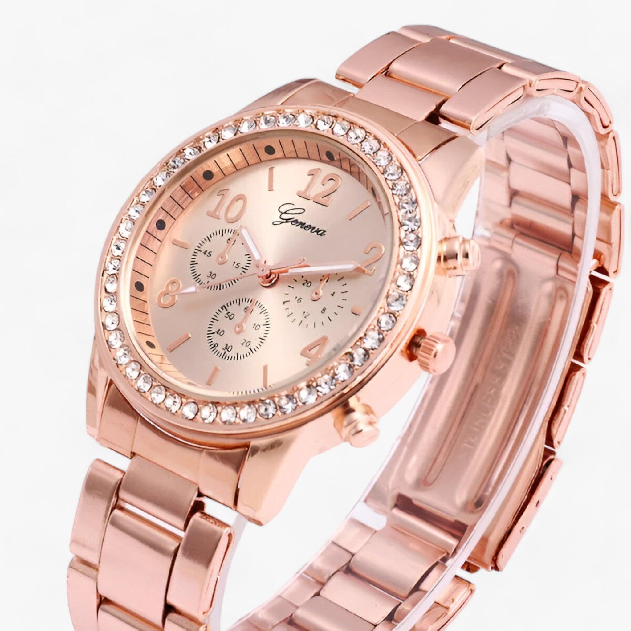 ELEGANZA | Dames Quartz Horloge - Verheft zakelijke en informele kleding