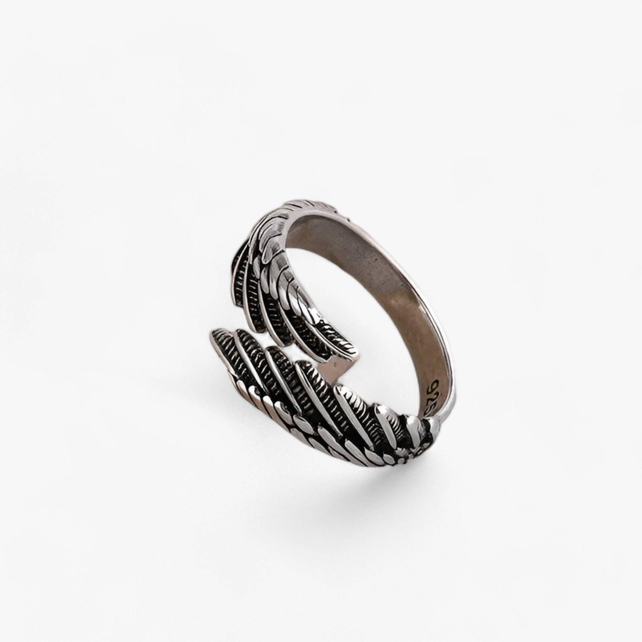 SERAPH | Engelenvleugels Ring - Unieke Gotische Stijl