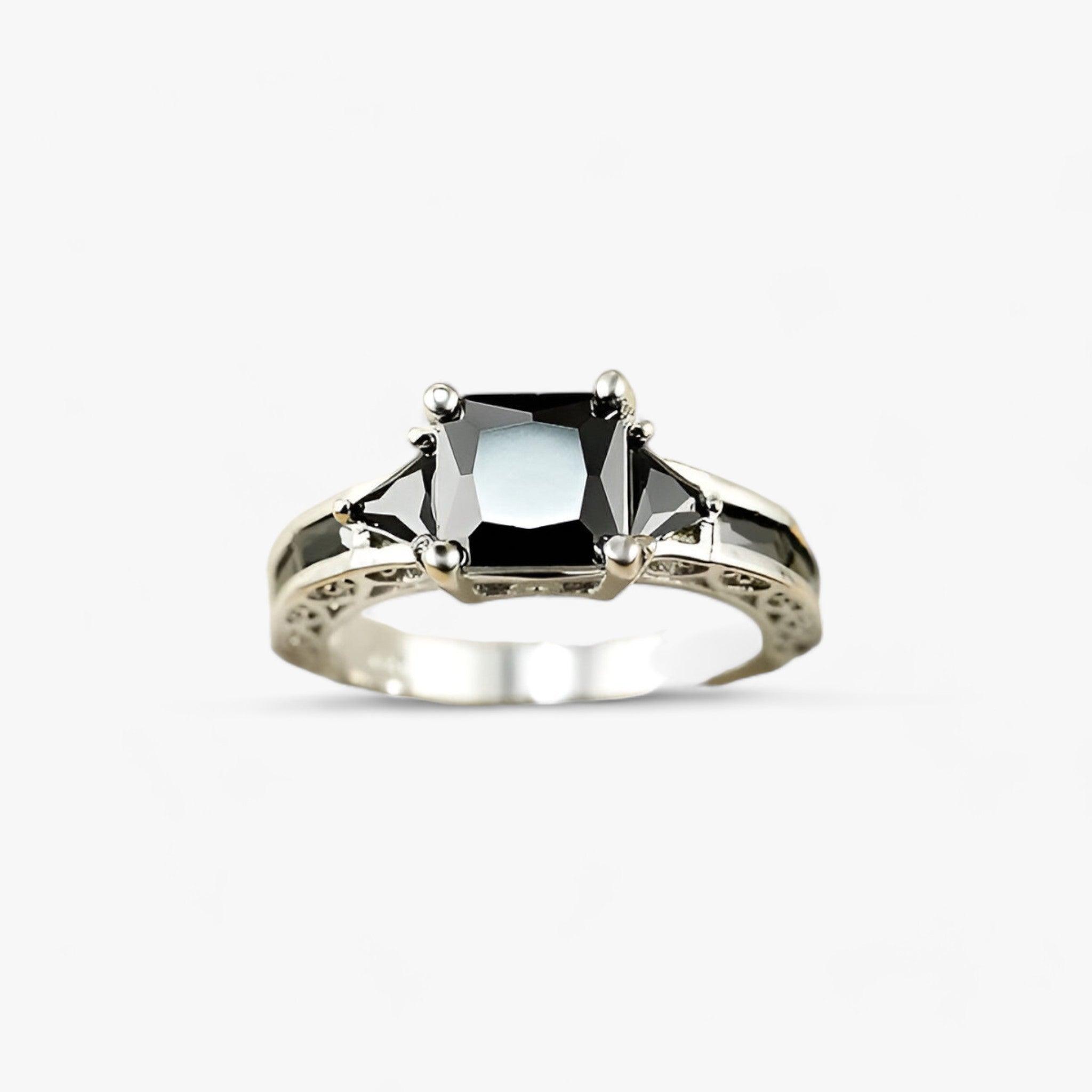 ELEGANTIA | Princess Geslepen Ring - Luxueuze Schittering