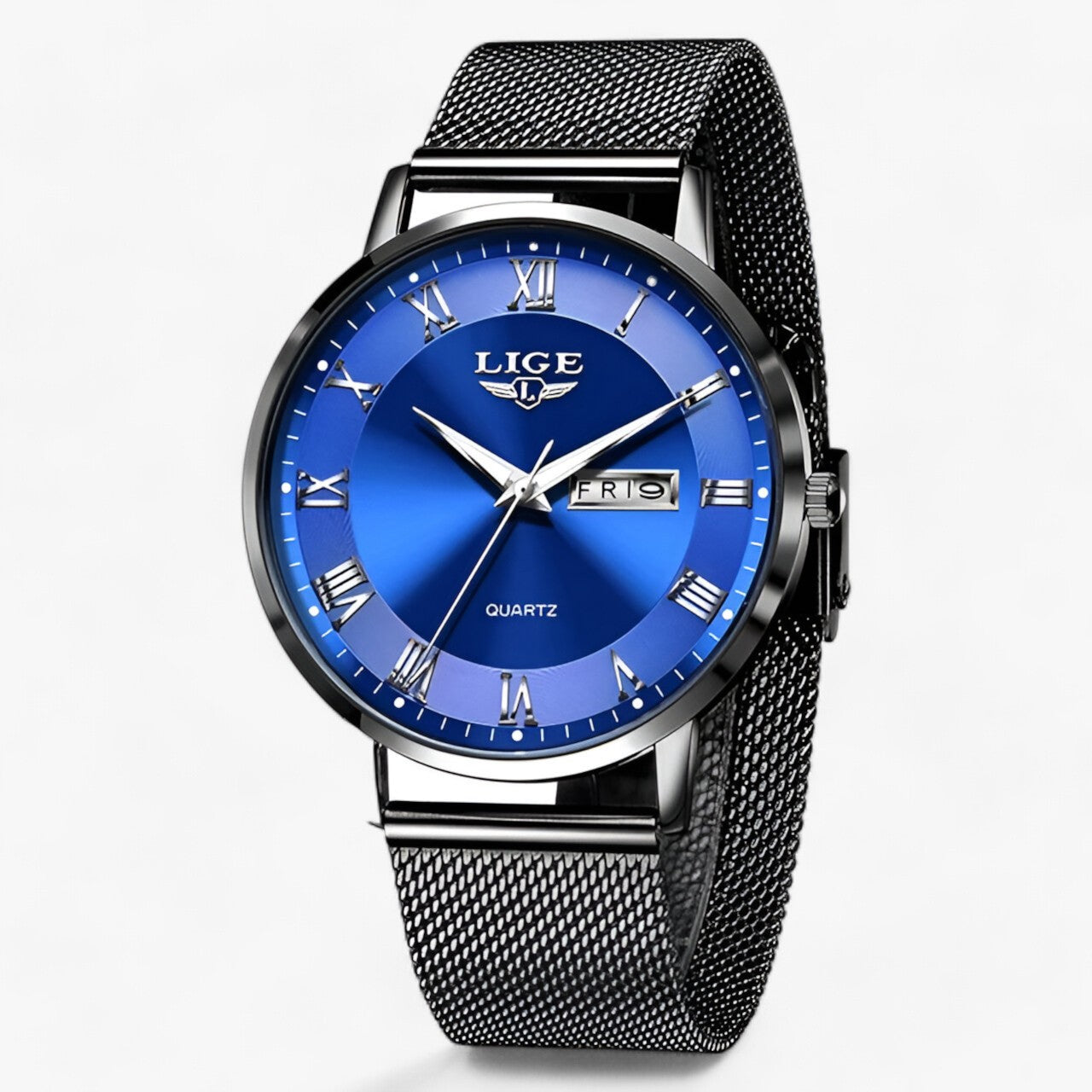 LINA - Elegante staal-mesh horloge - Stijlvolle metgezel voor elke dag