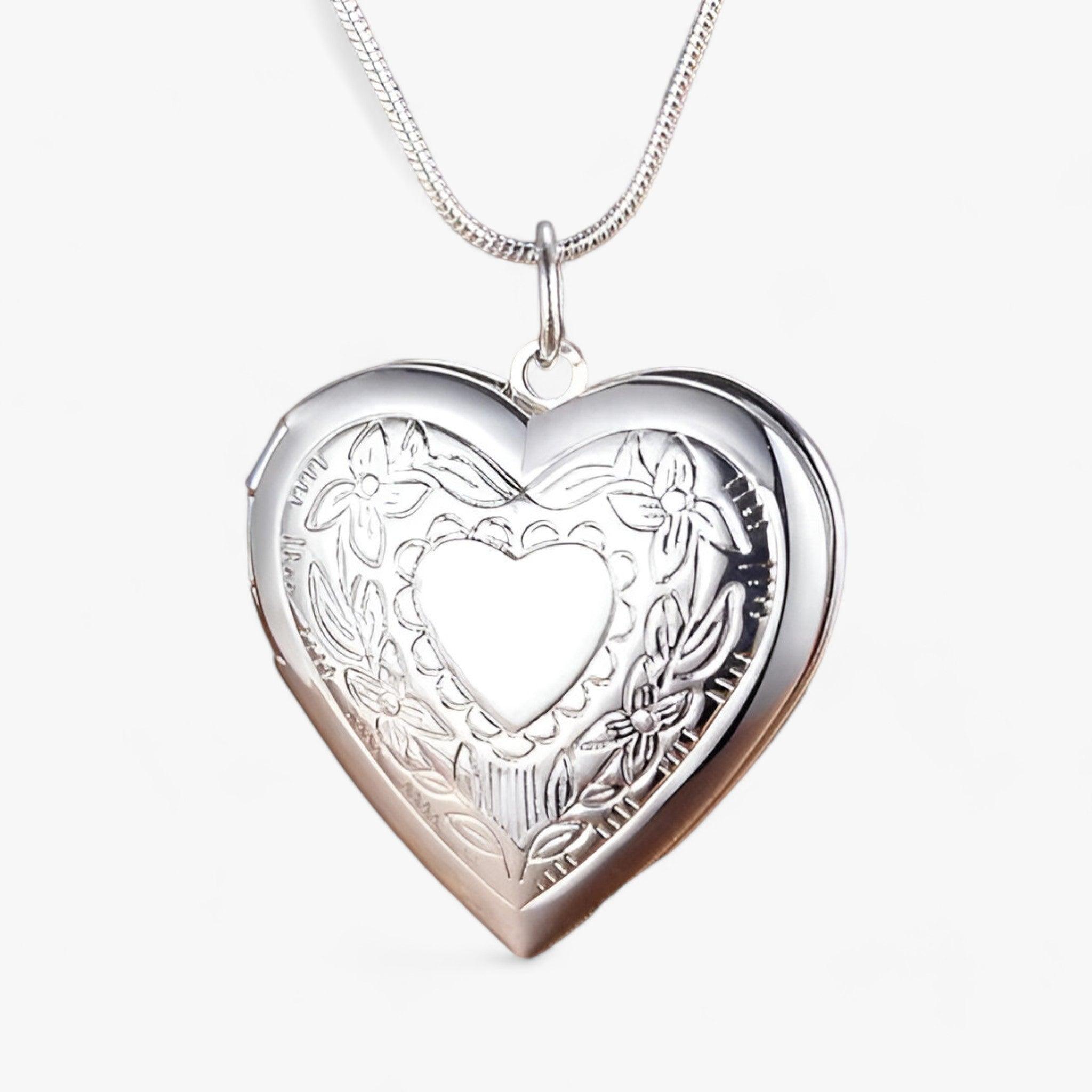 ETERNAL LOVE | Hartketting - Draag gekoesterde herinneringen met sterling zilver