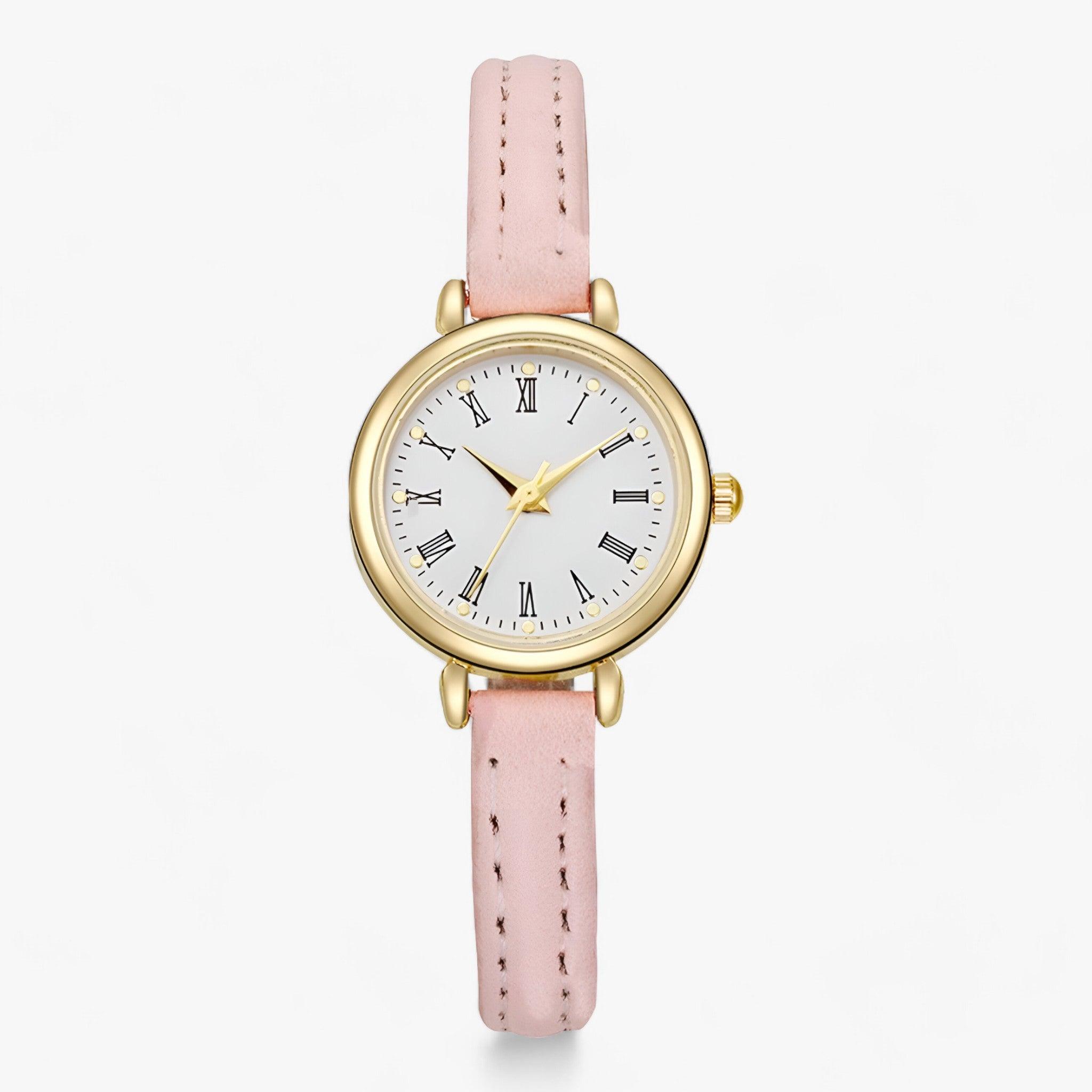 LUNA | Kleine ronde horloge - Chic minimalisme voor dagelijkse stijl