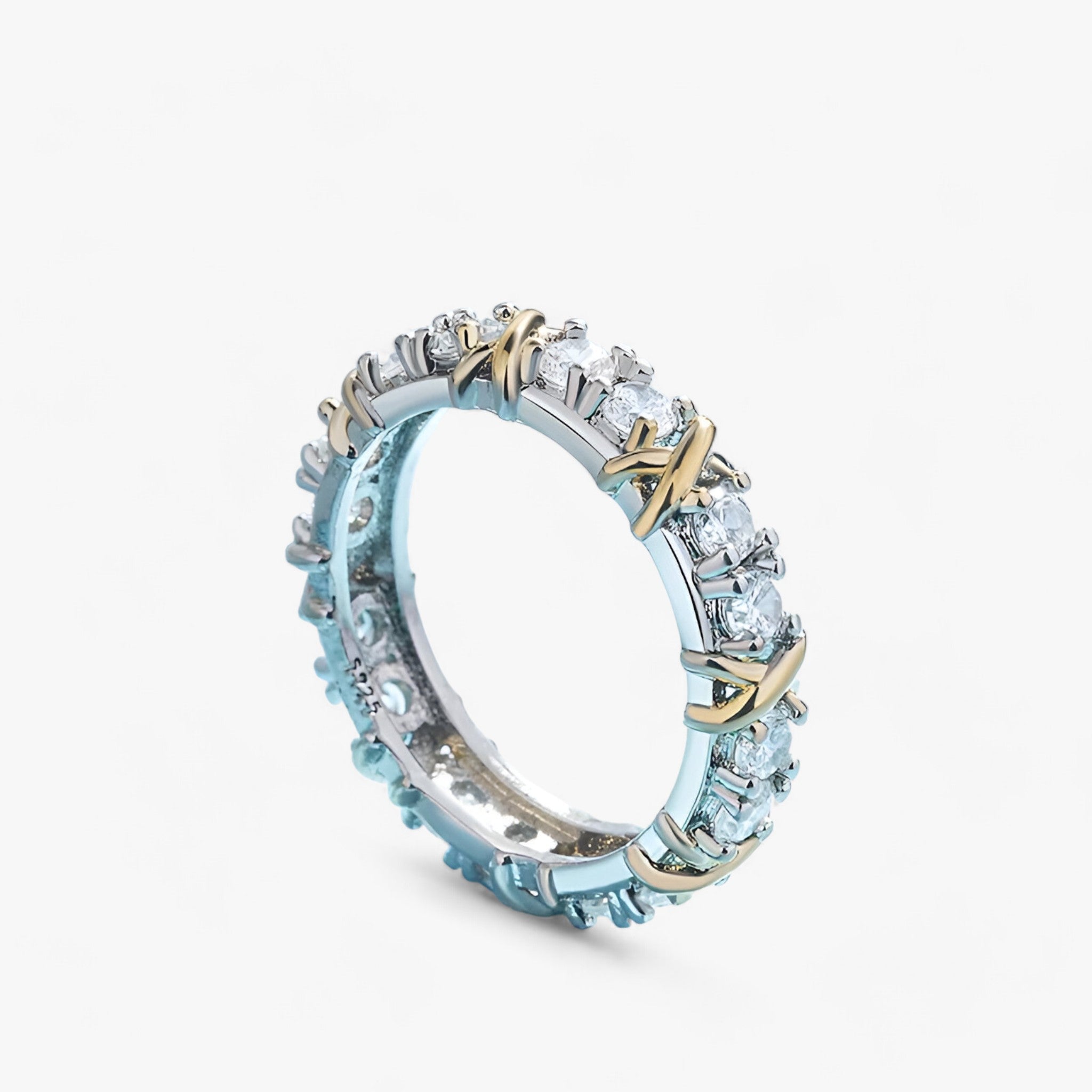 Lena | Sterling Zilver Zircon Ring - Luxe Verloving