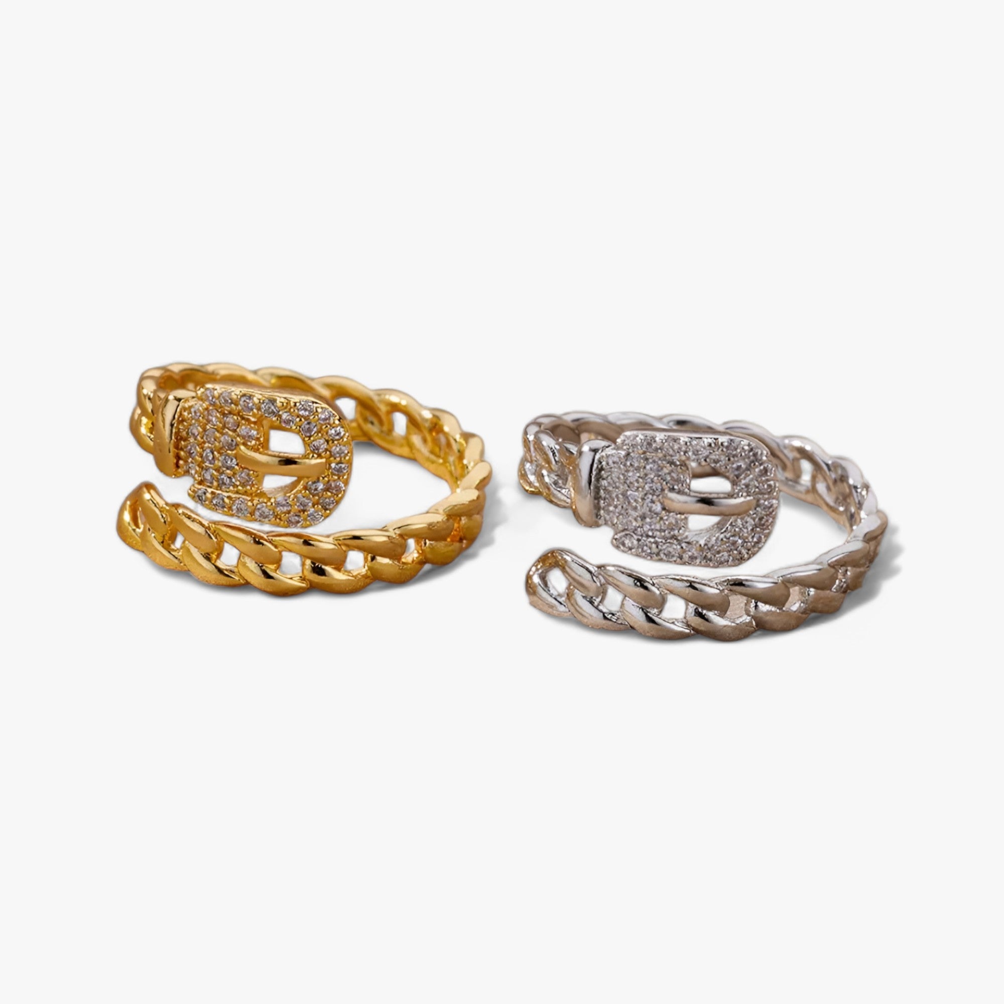 ISABELLA | Riemstijl Zirkoon Ringen - Luxe en Verfijning