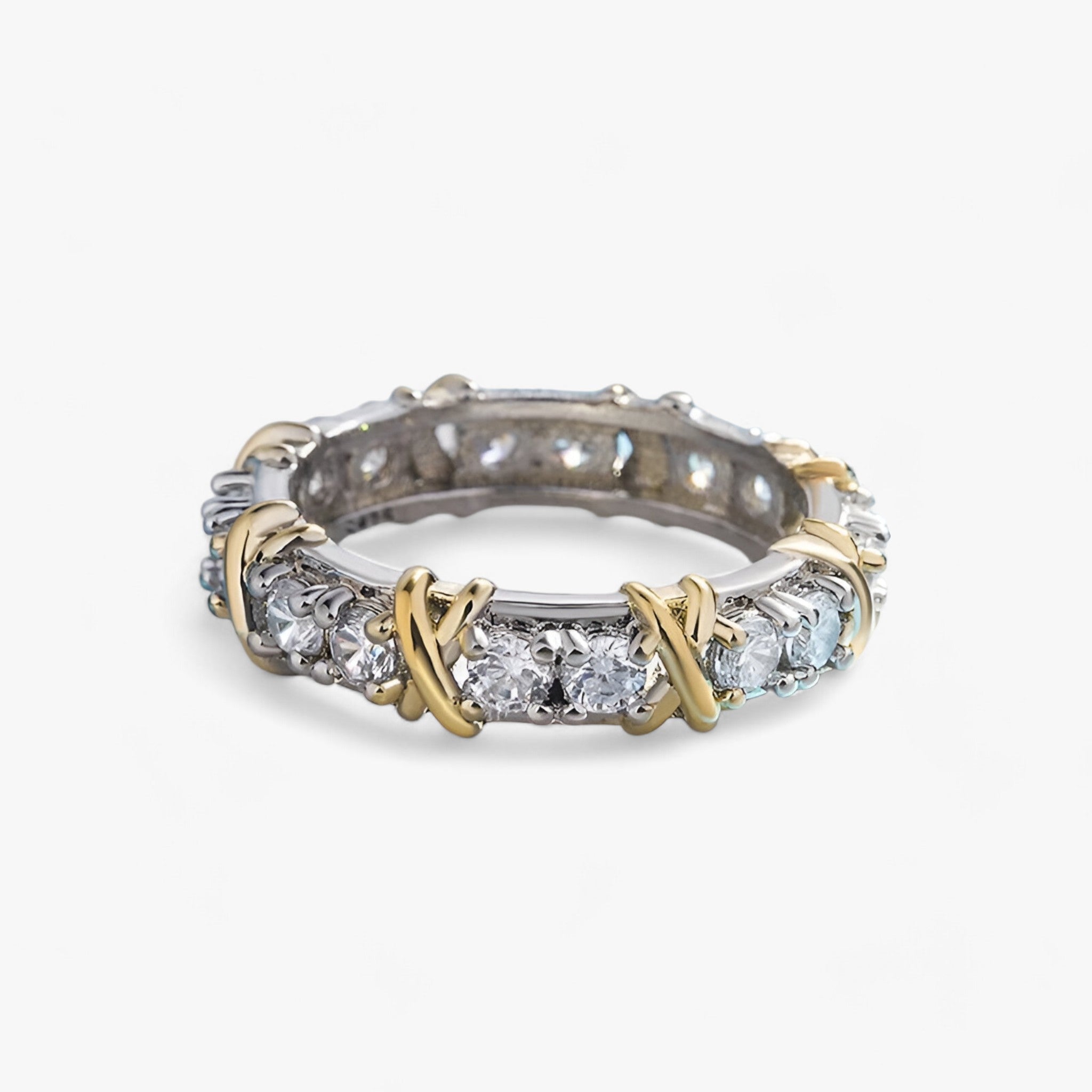 Lena | Sterling Zilver Zircon Ring - Luxe Verloving